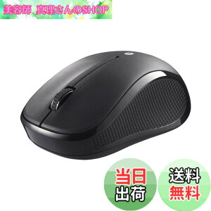 �y���������z�o�b�t�@���[ BUFFALO Bluetooth3.0 BlueLED�}�E�X �É�/3�{�^�� �u���b�N BSMBB21SBK