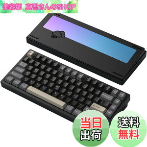 �y���������z�yWOBKEY Rainy 75�L�[�{�[�h�z�J���̂悤�ȑŌ��� ���J�j�J���L�[�{�[�h 3WAY�ڑ� OS�݊��� �z�b�g�X���b�v��VIA�̑Ή� �J�X�^�}�C�Y�� �K�X�P�b�g�f�U�C�� �A���~�j�E���f�ގg�p RG
