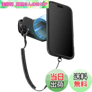 �y���������zSpigen MagSafe �N���b�v iPhone 17/16/15/14/13/12 Pixel 10a ���͂ȃ}�O�l�b�g �A�E�g�h�A ���s �o�R �X�g���b�v�t�� �}�O�t�B�b�g�E�N���b�v AMP09122 (�u���b�N)