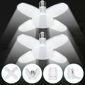 �y���������zJornarshar ���~�j LED���C�g �K���[�W���C�g 45W 2�� ���� ������LED�d�� 6500K �V��Ɩ� ��t�ȒP �H���s�v �p�x���߉\ �J�[�|�[�g �Ԍ� �q�� �[�� ��Ɠ� �����F