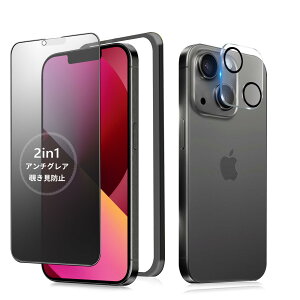 �y���������zMINIKA �y�A���`�O���A + �̂������h�~�z iPhone 13 Mini �K���X�t�B���� �`�����h�~ ���炳�� �y1���z ��Phone13Mini �`�����h�~�t�B���� �T���T�� �A�C�t�H��13�~�j �ی�t�B���� �w��h