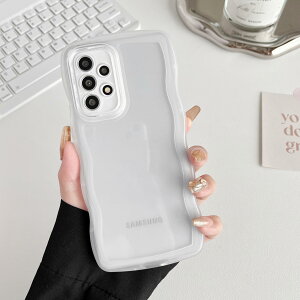 �y���������zZTOFERA Samsung Galaxy A53 5G �P�[�X�p�A�N���A�����������˂��˔g��t���[���������f�U�C���A�\�t�gTPU����~�ߏ��h�~�ϏՌ����̓d�b�J�o�[Samsung A53 �P�[�X�p�A����