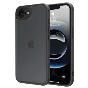 �y���������ziPhone 16E 2025/17e 2026 �P�[�X�X�}�z�J�o�[ �ϏՌ� �w��h�~ ����~�� �}�b�g������ ���΂݂Ȃ� �����Y�ی� �ČRMIL�K�i�A�C�t�H��16e/17e �p�J�o�[ �C���` PinLiSheng (�u���b�N, iPhone 16e/