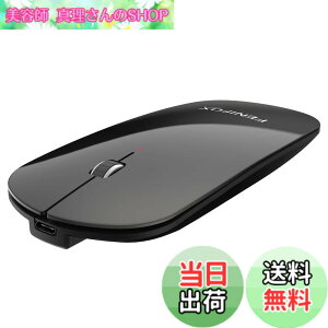 �y���������zFENIFOX �����^ �}�E�X Bluetooth, �É� ���C�����X �[�d�� �y�ʃR���p�N�g �|�[�^�u���f�U�C�� �Ή� Mac Windows �m�[�g�p�\�R�� iPad �^�u���b�g �X�}�z ���@�� - ���� �u���b�N