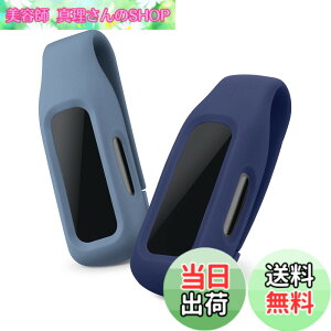 �y���������zkwmobile �Ή�: Fitbit Inspire 3 / Inspire 2 / Ace 3 2x �N���b�v�z���_�[ - �V���R�� �t�B�b�g�l�X�g���b�J�[ �N���b�v