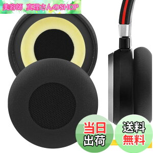 �y���������zGeekria �C���[�p�b�h�݊��� �p�b�h �W���u�� Jabra Evolve 65MS/ 65UC/ 40/ 40UC/ 40MS/ 30IIUC/ 20SEUC �w�b�h�z���ɑΉ� �p�b�h �C���[/�C���[�J�b�v (�v���e�C�����U�[/�u���b�N)