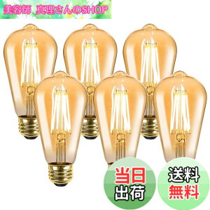 �y���������z�yE26�zLepro led�d�� e26 �G�W�\���d�� 40W�` 6���� 4W �d���F 2700K �S�����^�C�v �G�W�\���o���u �G�W�\�������v ST64 ���ߐF 470lm �t�B�������g �d�� ���g�� �������Ή� �A���e�B