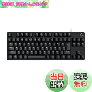 �y���������zLogicool G �Q�[�~���O�L�[�{�[�h G413TKLSE �L�� �e���L�[���X �^�N�^�C�� �m���ȑŌ��� ���{��z�� ���ϋv�� PTB �L�[�L���b�v �Q�[�~���O �L�[�{�[�h ���J�j�J���L�[�{�[�h G413 PC wi