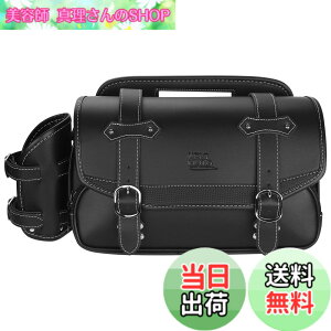 �y���������zKEMIMOTO �T�C�h�o�b�O 9L �}�t���[�Ή� ���Ȃ� �o�C�N�p �T�h���o�b�O ���u��250 �ėp �o�b�N �h���� �h�����N�z���_�[�t�� ����h�K �������[ �u���b�N KM301