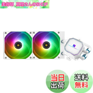 �y���������zThermalright Frozen Prism 240 White ARGB �t�� CPU ���N�[���[ 120 mm ARGB PWM �t�@���A240 �����d�l�A�R���s���[�^�[���N�[���[ AMD/AM4/AM5,INTEL 1700/1150/1151/1200/2011 �̂��߂�