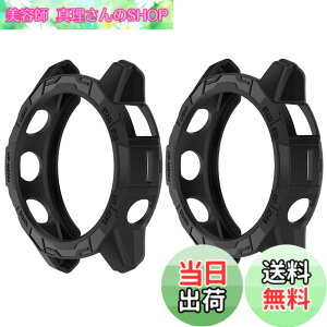 �y���������zSHEAWA for Garmin�K�[�~�� Fenix 7X Pro �P�[�X �J�o�[ �ی�P�[�X �݊��i Epix Pro 51mm TPU�S�� �ی�J�o�[ �ϏՌ� �A�N�Z�T���[ (�u���b�N)
