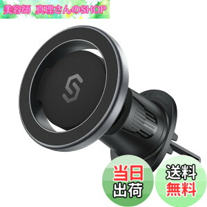 �y���������z�X�}�z�z���_�[ �� MagSafe�Ή� SYNCWIRE�y���������t�b�N�zMagSafe�ԍ� �G�A�R�������o�����p �}�O�l�b�g �ԍڃX�}�z�z���_�[ �ԃX�}�z�X�^���h �����h�~ 360�x��] iPhone 15 14 13 12 SE S