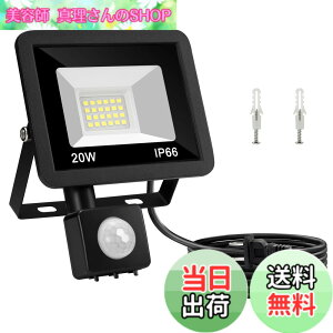 �y���������zANOTEK �Z���T�[���C�g ���O �R���Z���g �h��IP66 20W LED������ �l���Z���T�[ �Ɩ� �h�ƃ��C�g �L���� ���ԏꓔ �q�ɓ� �X�� �����F 6000K ���P�x 2000LM �ȃG�l ��t�ȒP