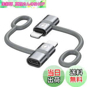 �y���������zRAVIAD Type C to ���C�g�j���O �ϊ��A�_�v�^ (2�Z�b�g) 36W PD�}���[�d PD�`�b�v���� �����f�[�^�]�� USB-C i-Phone �ϊ��R�l�N�^ �A���~�����O�� �V���R���o���h�݌v �^�C�vC����iOS�ϊ�