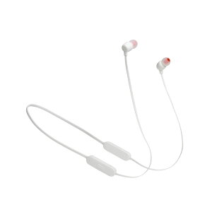 �y���������zJBL TUNE125BT Bluetooth �C���z�� �}���`�|�C���g�Ή�/���C�����X/�}�C�N�����R���t��/USB Type-C�[�d/�}�O�l�b�g���� �z���C�g JBLT125BTWHT