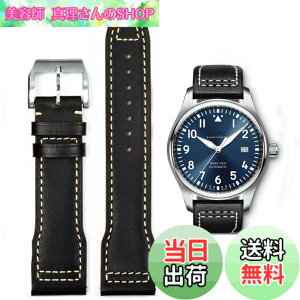 �y���������z[HEYOZURY] IWC�x���g 20mm 21mm ���v�o���h ���v�x���g ���v �I���W�i�� IWC Pilot �V���[�Y Mark XVIII IW327004/377714/387903/377709 �r���v�x���g���U�[ �����x���g�H��t�� �F�F�u���b�N�A�T�C