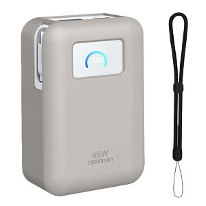 �y���������zFor Anker Nano Power Bank (10000mAh, 45W, ����莮 USB-C�P�[�u��) �P�[�X �㎿�V���J�Q���f�� �L�Y�h �y�� �C�菝�h�~ �S�ʕی�^ �ϋv�� �ϏՌ� �X�|�[�c�N�[���ȃf�U�C�� �X���� �\�t�g 