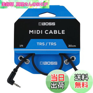 �y���������z�{�X BOSS MIDI�P�[�u�� MIDI Cable 3.5mm TRS/TRS LL �y�_�� MIDI�R���g���[�� 200�V���[�Y GT-1000CORE EV-1-WL �Ή� �T�C�Y�F30cm