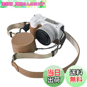 �y���������zVOVMOEYA �J�����P�[�X For SONY ZV-E10II ZV-E10markii ZV-E10M2�CZVE10 II�{�f�B�P�[�X For �\�j�[ ZV-E10M2�J�����P�[�X ZV-E10markii �J�����ی�J�o�[ PU���U�[ D��l�W���t�� ��ʊJ�� �d�r���� �S