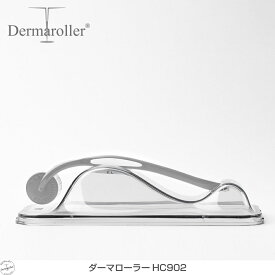 【Dermaroller GmbH 正規品】ダーマローラー HC902 美顔ローラー 専用クリーナー 30mlセット　0.2〜0.3mm マイクロニードル｜美容 美肌 顔 デコルテ マイクロニードル 美顔ローラー ホームケア用