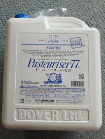 DOVER(ドーバー)パストリーゼ77　5L安全・無害アルコール除菌