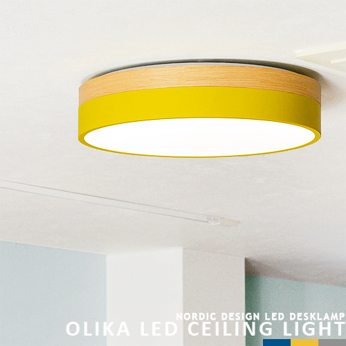 熱販売 Olika オリカ LED シーリングライト 003278 Nordic BL jolicia.re