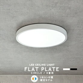 LEDシーリングライト FLAT PLATE フラットプレート リモコン付属 限定モデル 超薄型 調光 調色 常夜灯 タイマー 8畳用 4180lm おしゃれ 照明 ライト リビング用 ダイニング用 明るい シンプル モダン ナチュラル 北欧 モノトーン ホワイト ODELIC オーデリック (2-2