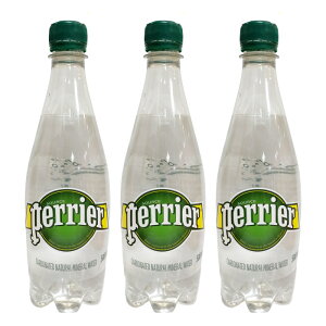 送料無料【選べる本数】ペリエ ペリエ ペット 500ml 炭酸飲料 炭酸水 クリスタルペットボトル 環境保護 ペットボトル