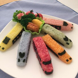 【送料無料】キャラ弁 お弁当型抜き 切り抜き型 （お弁当グッズ）アーネスト 電車おにぎり