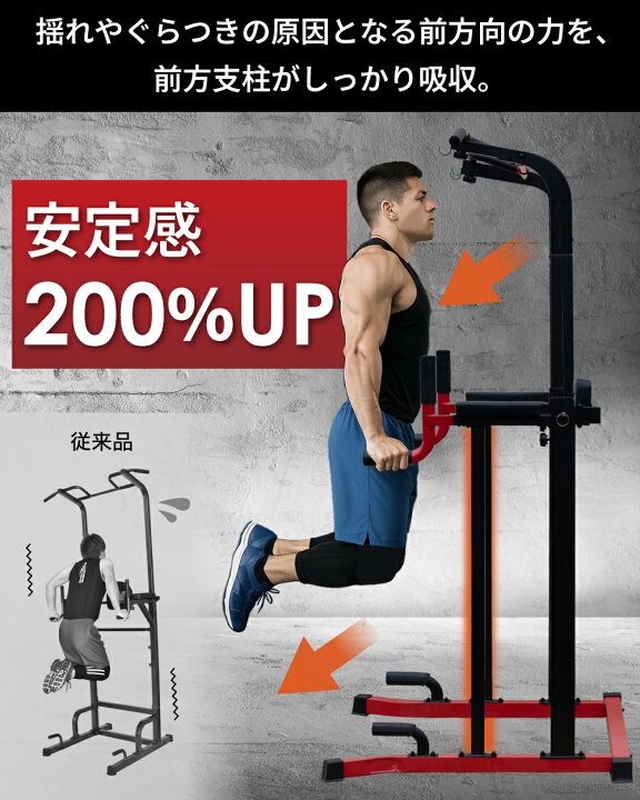 楽天市場】改良モデル ぶら下がり健康器 BARWING 可変式チンニングバー 