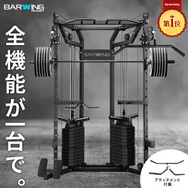 ケーブルマシン スミスマシン パワーラック マルチスミスマシン ダンベル ベンチプレス 筋トレ ラットプル ウエイトトレーニング マルチジム マシン スクワットラック プレート 家庭用 自宅用 ホームジム レッグプレス セット アタッチメント