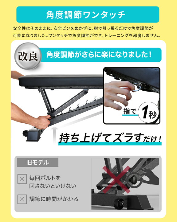 楽天市場】□4/17迄 最大1,820円OFF□ 3WAYトレーニングベンチ インク 