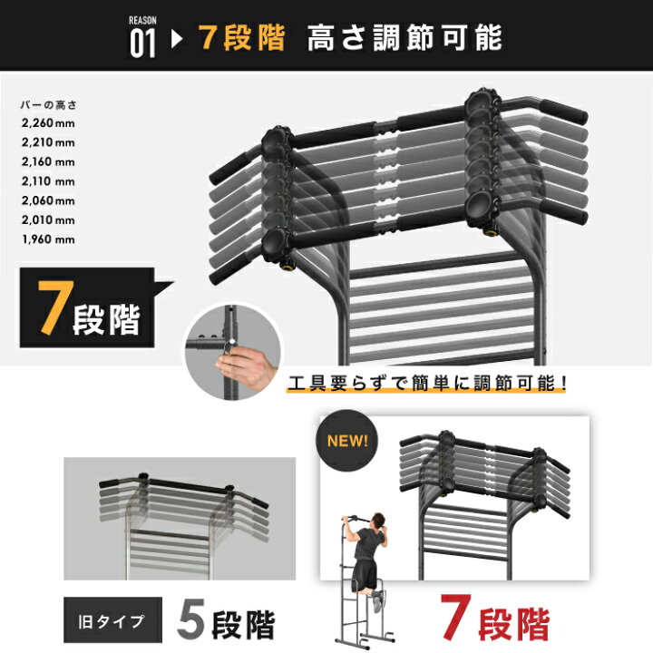 楽天市場】□7/27迄 SALE価格□ ぶら下がり健康器 懸垂マシン 