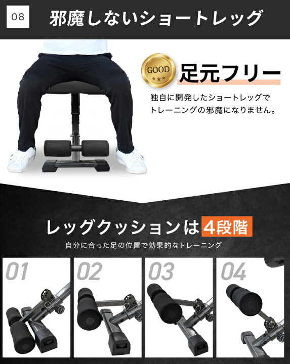 楽天市場】□4/17迄 最大1,000円OFF□ 4WAY トレーニングベンチ インク 
