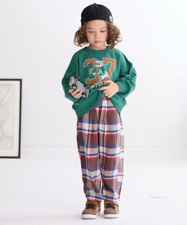 楽天市場】【MORE SALE／30%OFF】【親子お揃い】チェックボリューム 