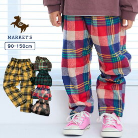 チェックタックパンツ 子供服 キッズ ベビー 男の子 女の子 ボトムス ロングパンツ 長ズボン チェック柄 2025AW