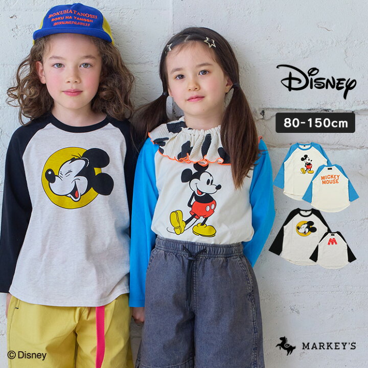 楽天市場】【クリアランスSALE／40%OFF】ミッキーマウス／ラグランロン 