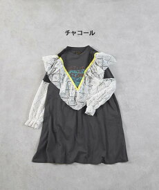 【アウトレット価格】レースフリルワンピースマーキーズ 子供服 綿100% キッズ ベビー 女の子 ワンピース レース フリル 2025SS