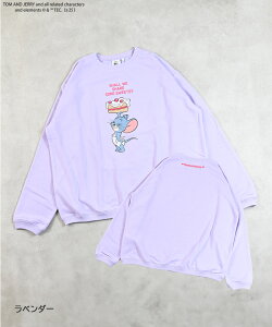 【親子お揃い】【別注】トムとジェリープリントトレーナー(170cm) マーキーズ 子供服 大人 メンズ レディース キッズ 男の子 女の子 トップス 長袖 2025AW