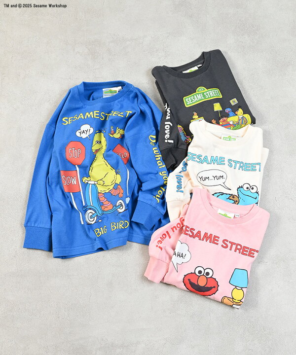 楽天市場】【FINAL SALE／50%OFF】【別注】Sesame Street プリントロン 