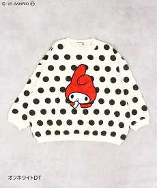 【FINAL SALE／50%OFF】【別注】マイメロディ プリントトレーナー マーキーズ 子供服 キッズ ベビー 女の子 トップス 長袖 スウェット 2025AW