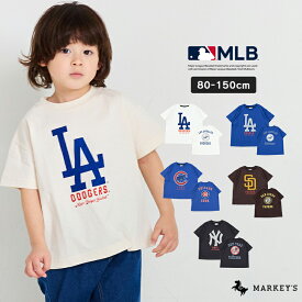 【SALE／30%OFF】【別注】MLB プリントTシャツマーキーズ 子供服 キッズ ベビー 男の子 女の子 トップス 半袖 2025SS【メール便対象／日時指定不可】