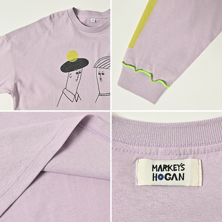 楽天市場】ソデリブビッグロンT HOGAN RANCH WEAR ホーガンランチウェア MARKEY'S マーキーズ 90cm 100cm 110cm 120cm 130cm 140cm 150cm 子供服 男の子 女の子 お揃い トップス 長袖 キッズ : MARKEY'S