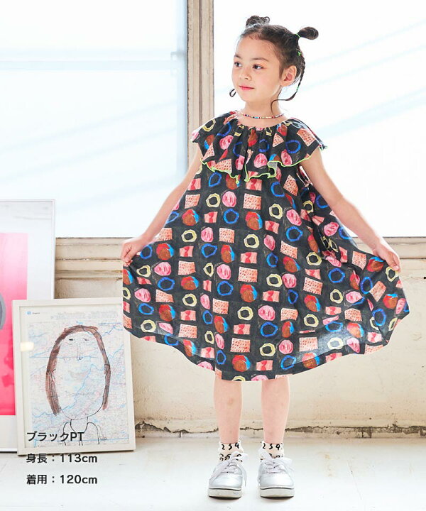 楽天市場】【SALE／32%OFF】 総柄フレアーカラーワンピース マーキーズ 