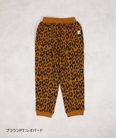【SALE／20%OFF】総柄スウェットパンツ 子供服 キッズ ベビー 男の子 女の子 ボトムス 長ズボン ロングパンツ 2025AW