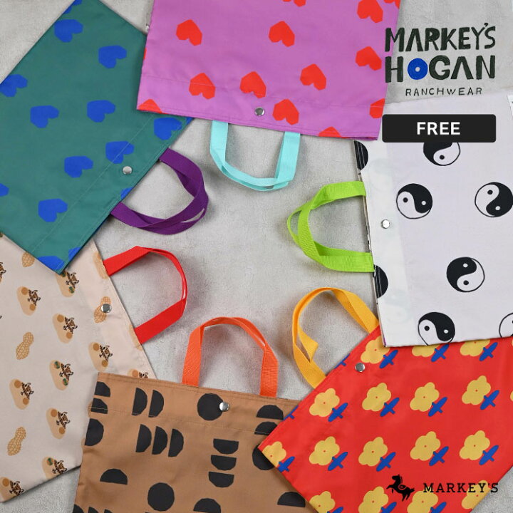 楽天市場】総柄レッスンバッグ MARKEY