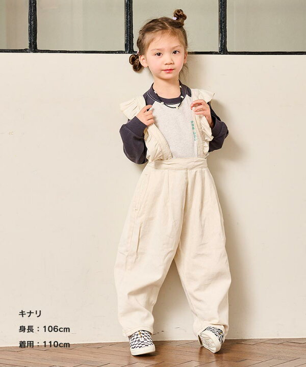 楽天市場】【COTTON from U.S.A】デニム3WAYフリルサロペット 