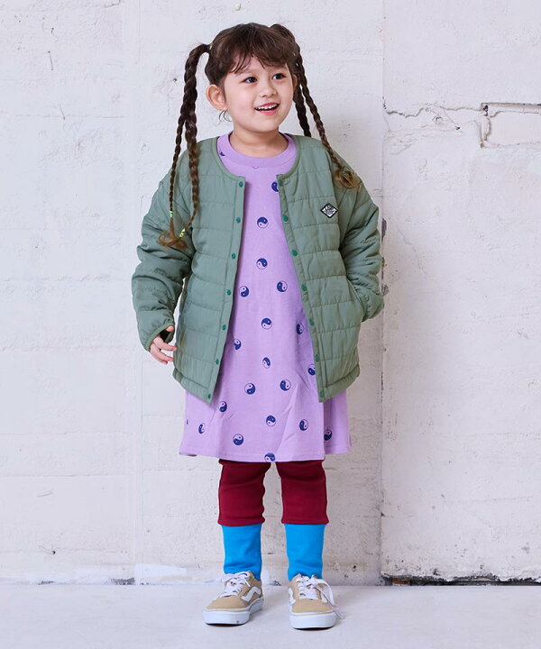 楽天市場】【MORE SALE／47%OFF】ノーカラーキルトジャケット 子供服 