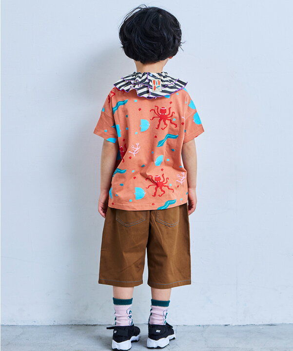 楽天市場】【SALE／20%OFF】【定番】総柄ワイドTシャツ（XS:80-90/S:95 