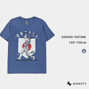 Shohei Ohtani Los Angeles D Country Flag(120〜150cm) 大谷翔平 500Level マーキーズ 子供服 キッズ ベビー 男の子 女の子 トップス 半袖 2024SS MLB 野球 【メール便対象/日時指定不可】